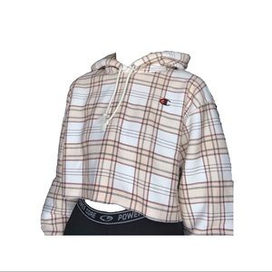 Champion cropped hoodie